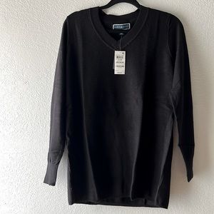 Karen Scott winter blouse size medium color black